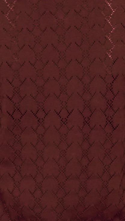 MINK PINK CALLA KNIT TEE - CHOCOLATE