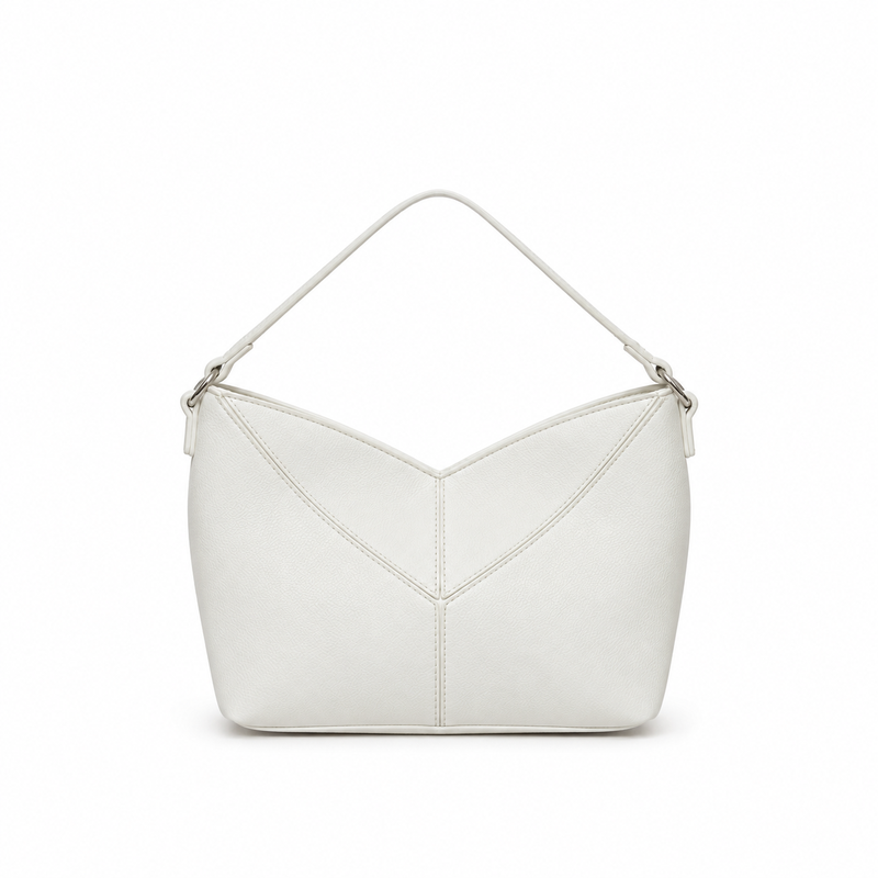 BLACK CAVIAR BAGS - BONNIE CROSSBODY - WHITE