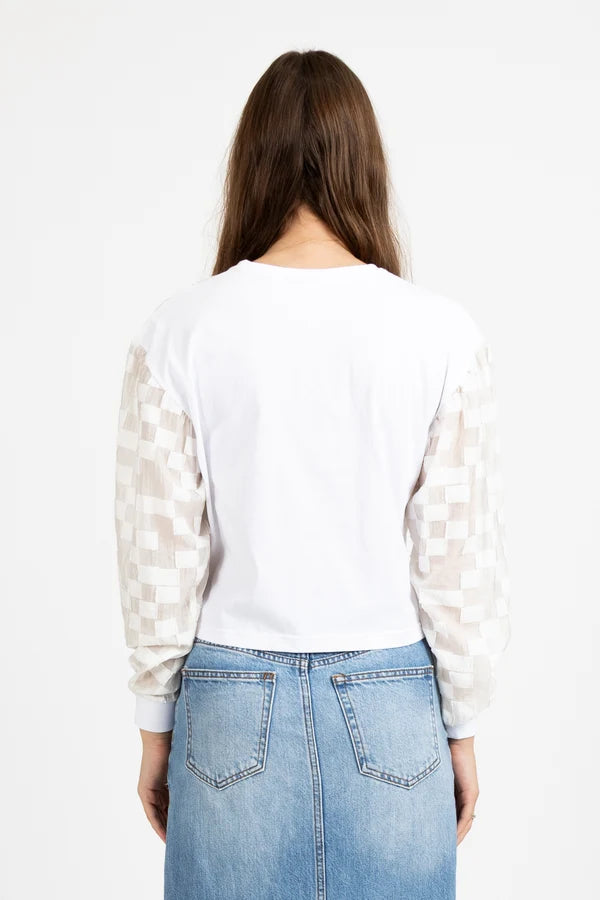 FEDERATION GOODBYE TOP - WHITE