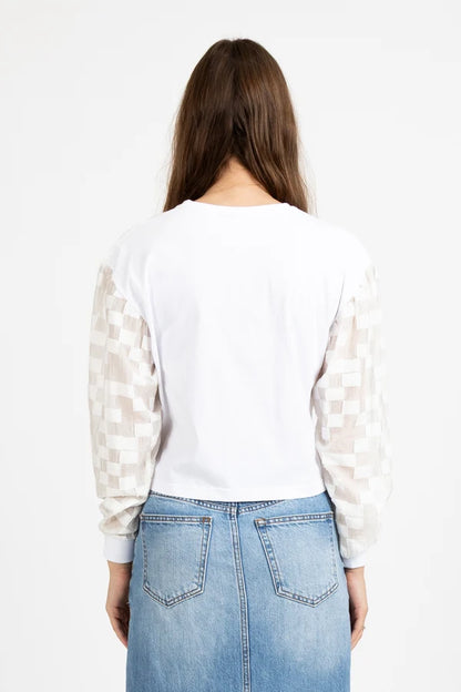 FEDERATION GOODBYE TOP - WHITE