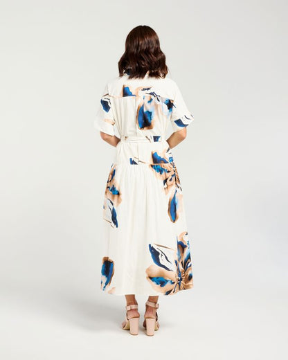 ZAFINA ZARA DRESS - PEONY BLOOM