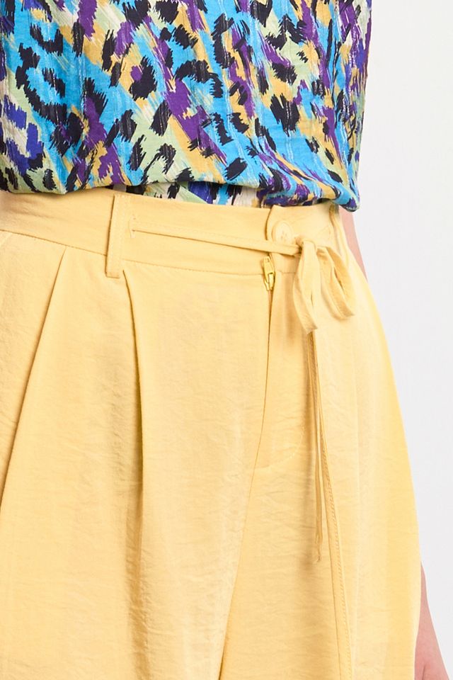 LILI SIDONIO WOVEN PANTS - YELLOW