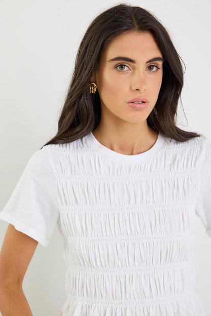 STORIES BE TOLD - NEAT SS TEE - WHITE