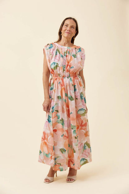 ISLE OF MINE ROSA REVERSIBLE MAXI DRESS - FLORAL