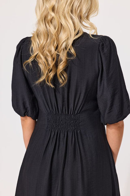 LEMON TREE DESIGN - RICO DRESS - BLACK