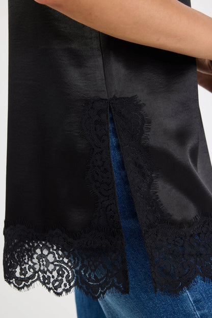 GEORGIO ZOE - NOIR TRIM CAMI - BLACK