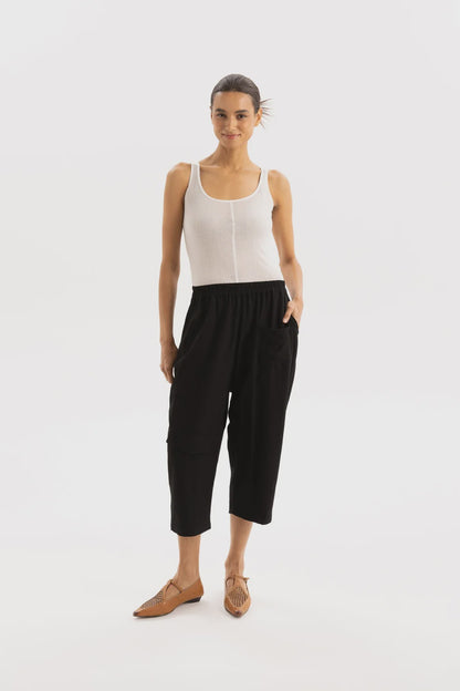 TWO BY TWO YVETTE PANT - BLACK