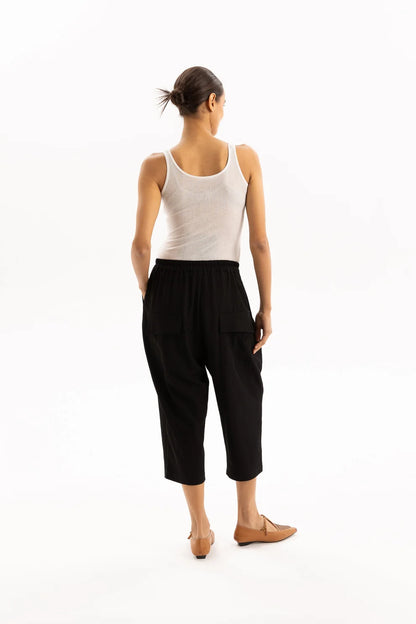 TWO BY TWO YVETTE PANT - BLACK