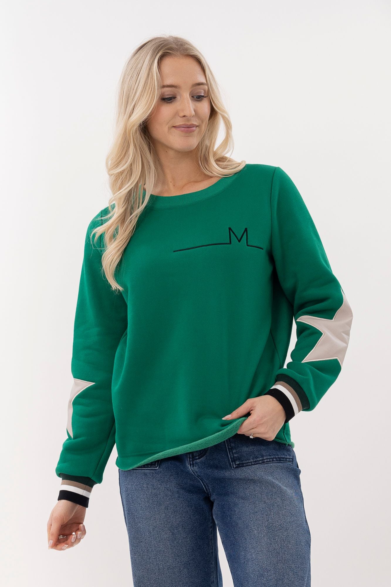MI MOSO ALL STAR SWEAT - GREEN