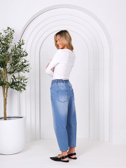 MONACO JEANS - LEO BARREL JEANS