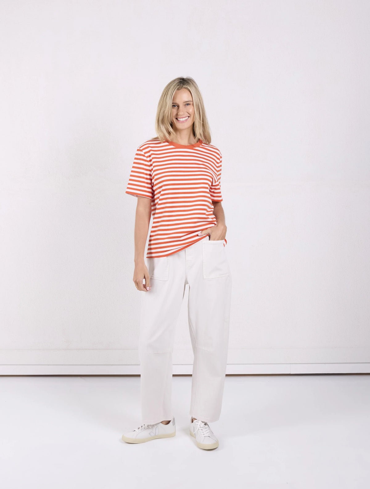 MONACO JEANS - CARTER BARREL JEANS - SAND