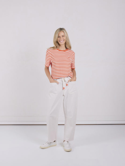 MONACO JEANS - CARTER BARREL JEANS - SAND