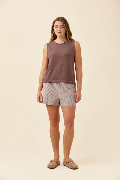 ISLE OF MINE HASER TANK - TAUPE