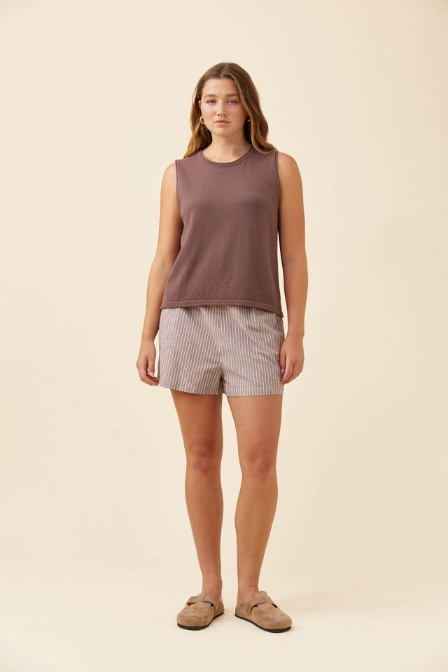 ISLE OF MINE HASER TANK - TAUPE
