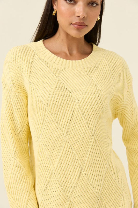 ISLE OF MINE - SADIE JUMPER - BUTTER