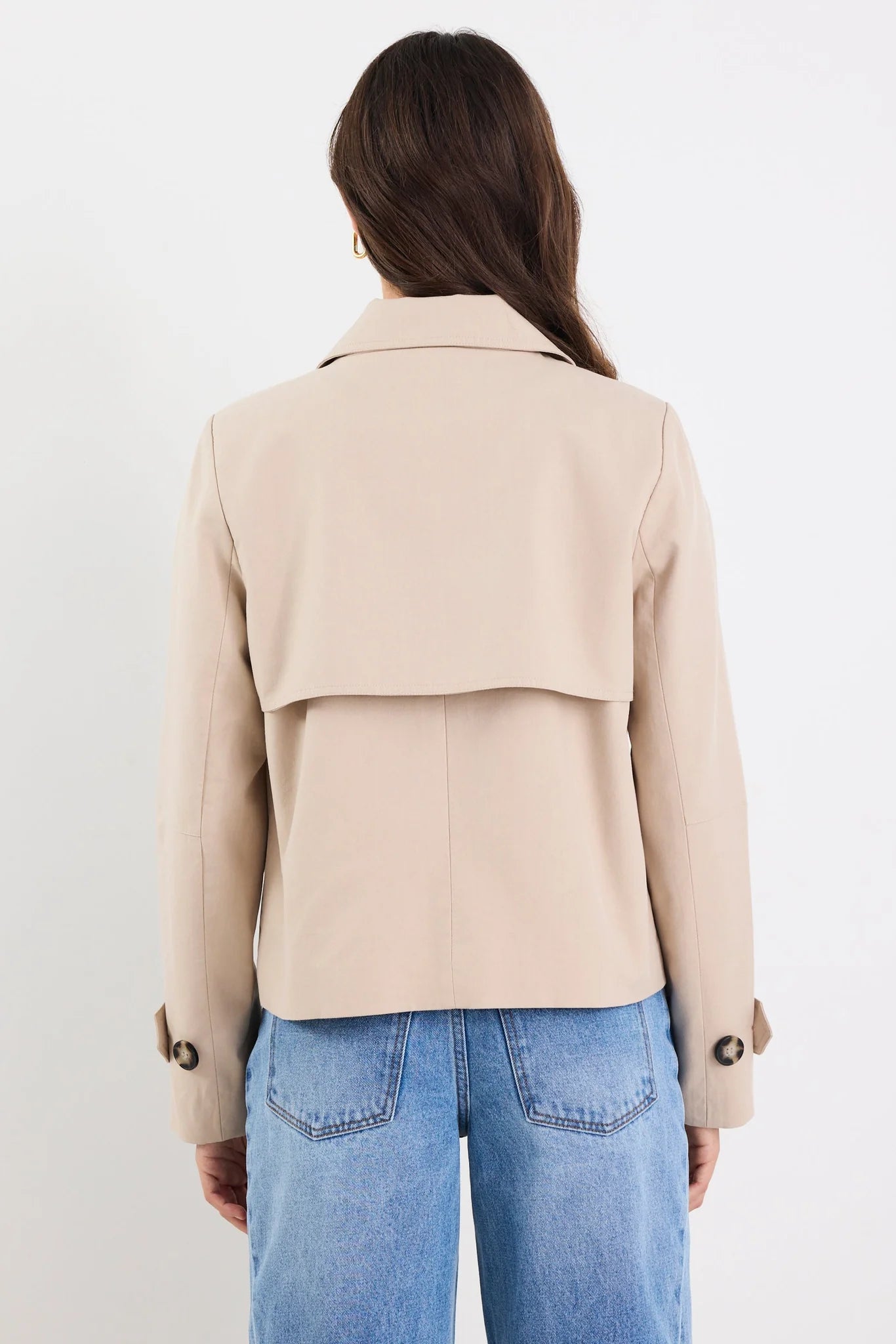 STORIES TO BE TOLD - PATHWAY TRENCH JACKET - TAUPE