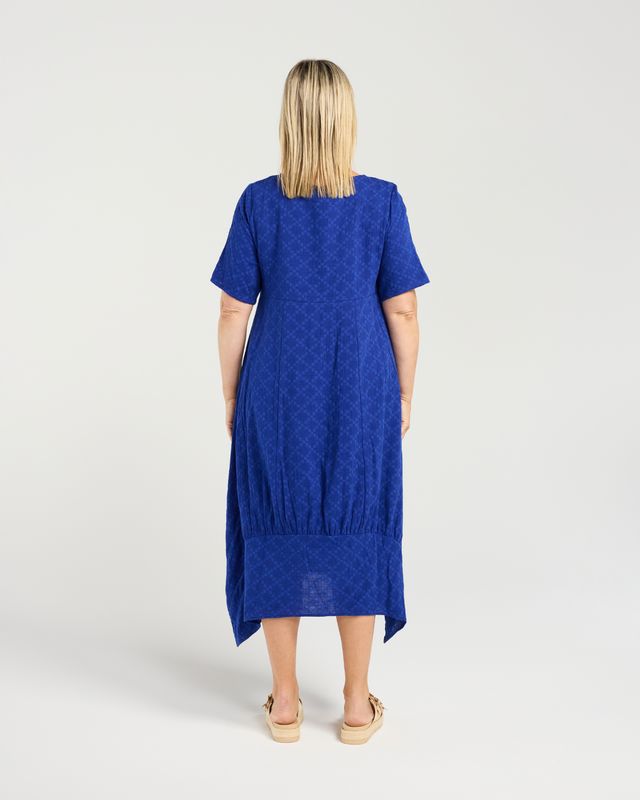 SEDUCE SELENA DRESS - BLUE