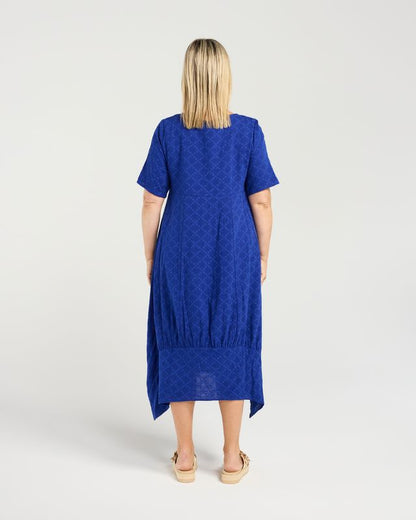SEDUCE SELENA DRESS - BLUE