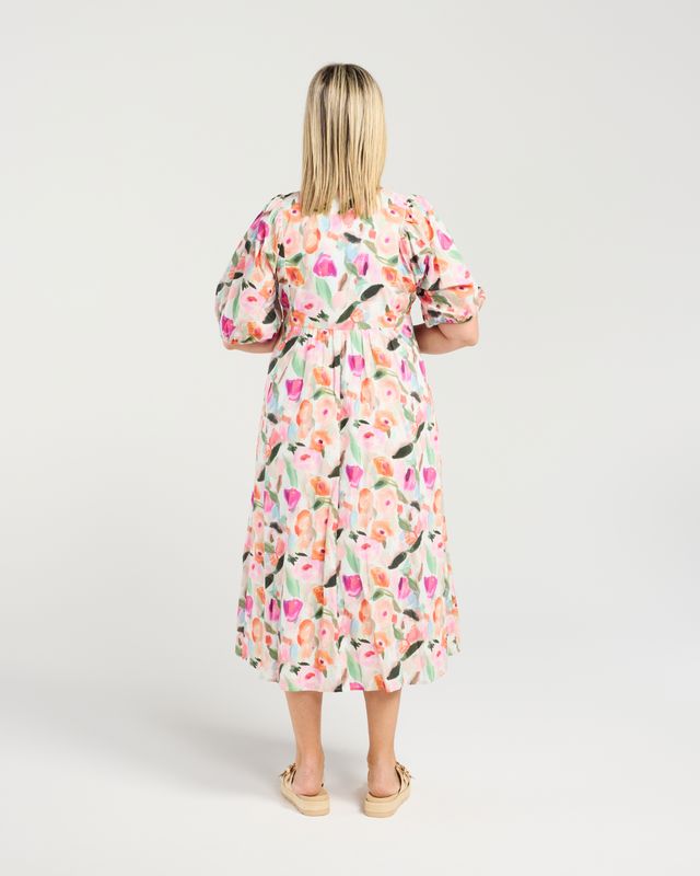 SEDUCE LINDA DRESS - SOFT BLOOM