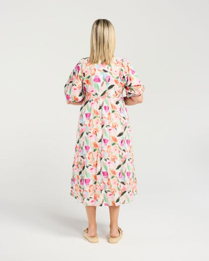 SEDUCE LINDA DRESS - SOFT BLOOM