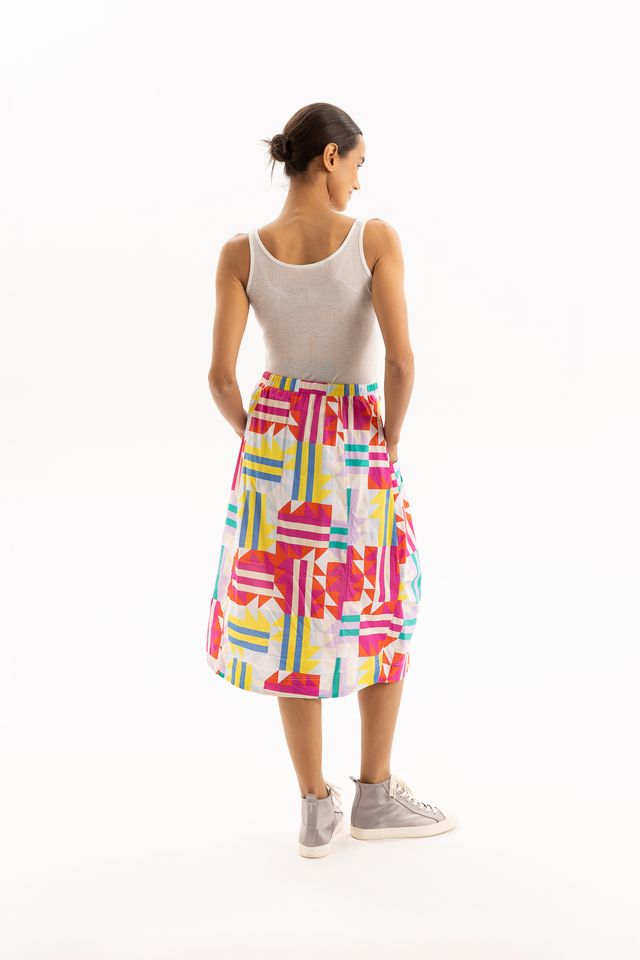 BLACKLIST COOPER SKIRT - PRINT