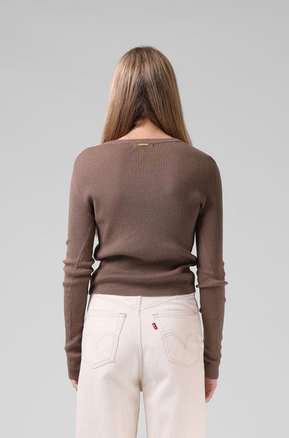 RPM KNITTED LONG SLEEVE - TAUPE