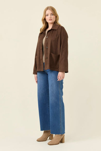 ISLE OF MINE - LENNON JACKET - CHOCOLATE