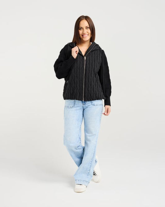 ZAFINA JOSSIE JACKET - BLACK