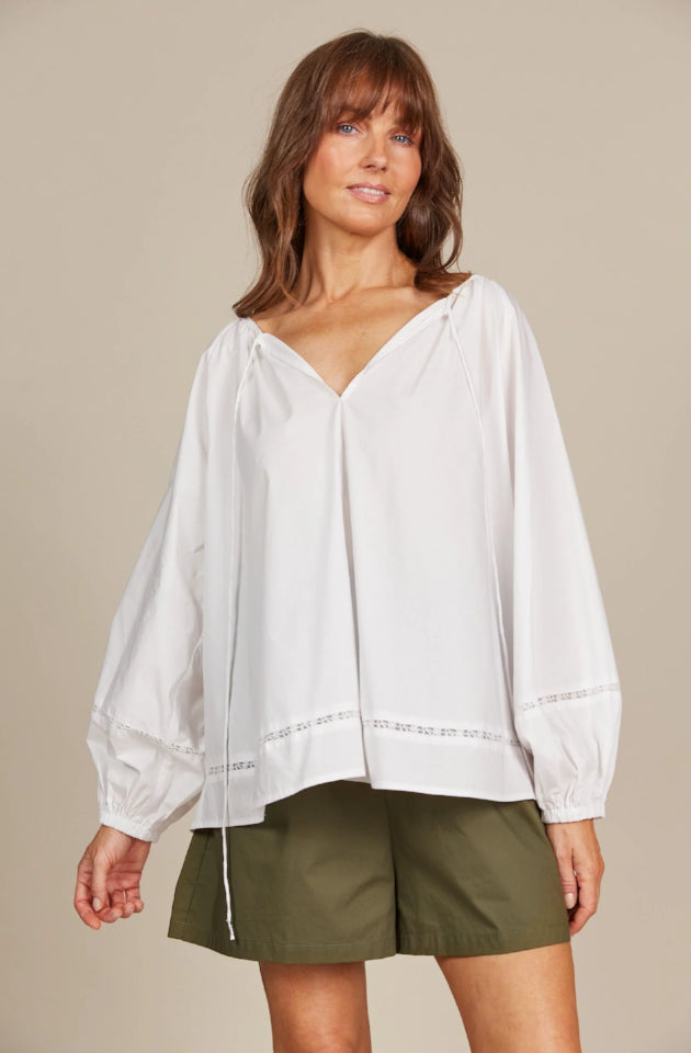 ISLE OF MINE REMI BLOUSE - LOTUS - 4531102