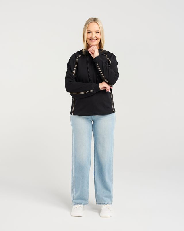 SEDUCE ODETTE SWEAT - BLACK