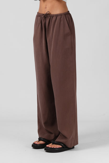 RPM CLOTHING - NORMA PANT - CHOCOLATE