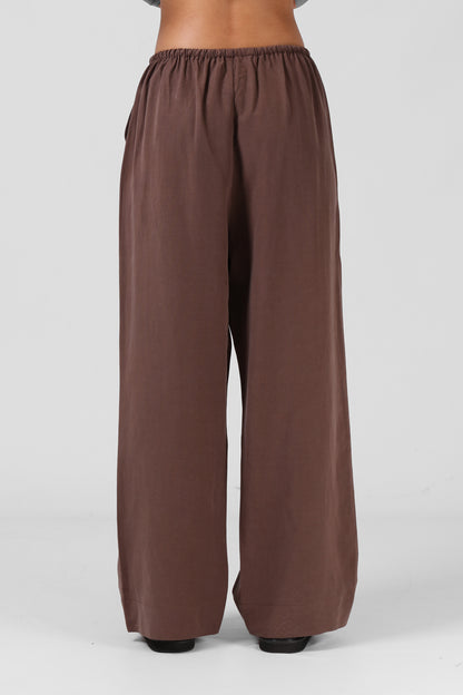 RPM CLOTHING - NORMA PANT - CHOCOLATE