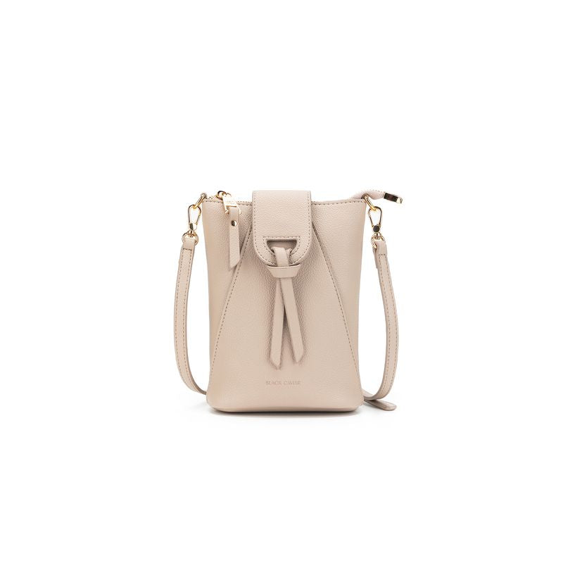 BLACK CAVIAR BAGS - LAINEY PHONE CROSSBODY - OATMEAL