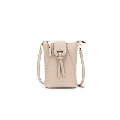 BLACK CAVIAR BAGS - LAINEY PHONE CROSSBODY - OATMEAL
