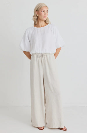 RE:UNION RESORT PANTS - NATURAL