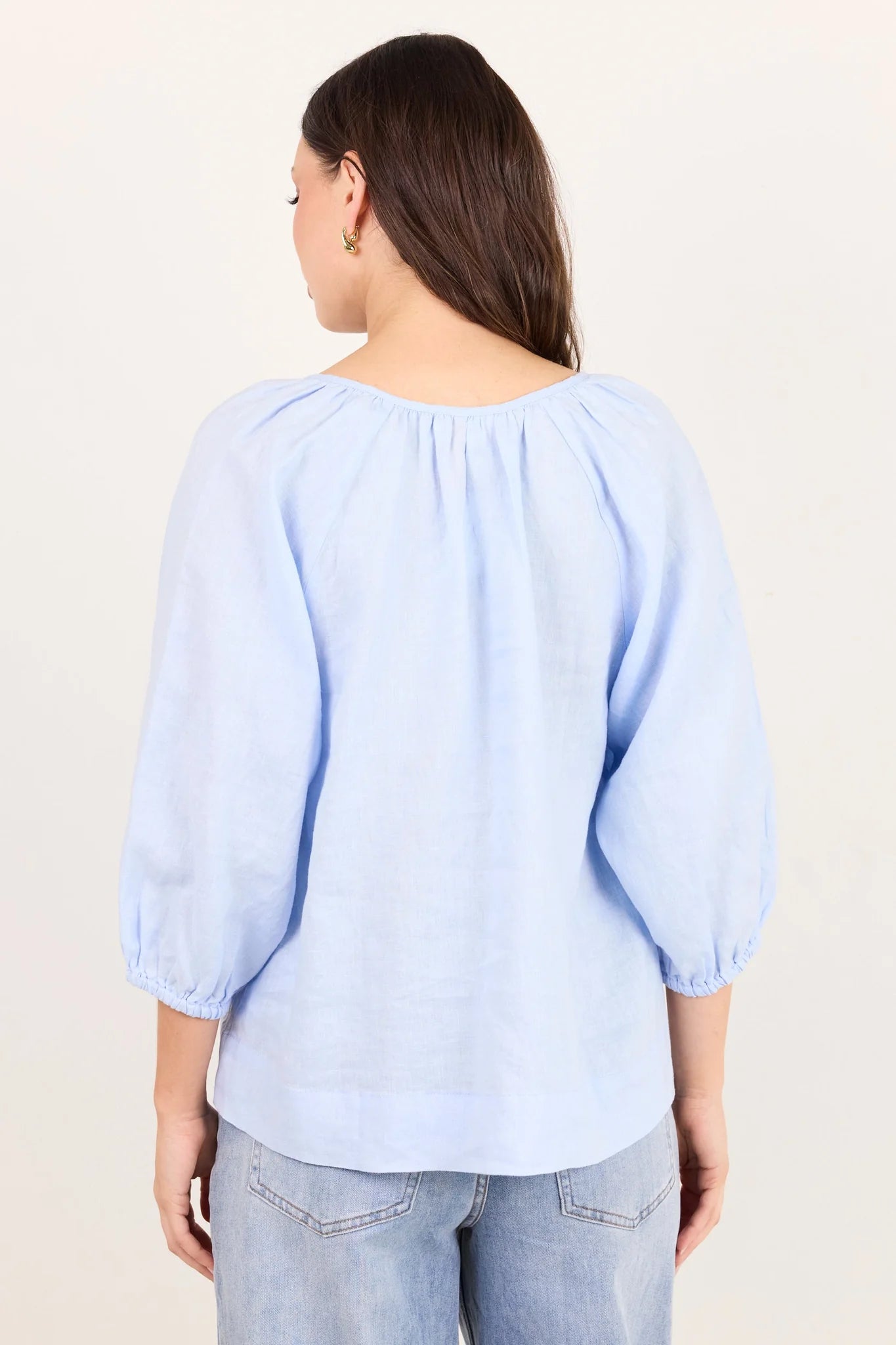 RE:UNION LABEL - REVOLUTIONARY LS TOP - ICE BLUE