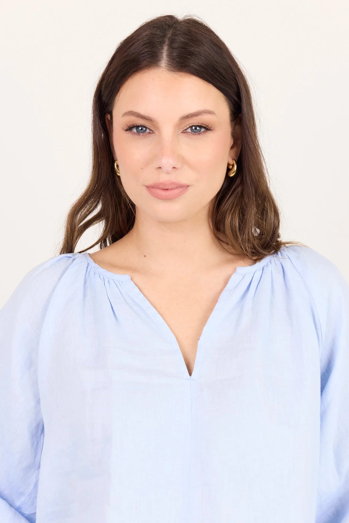 RE:UNION LABEL - REVOLUTIONARY LS TOP - ICE BLUE