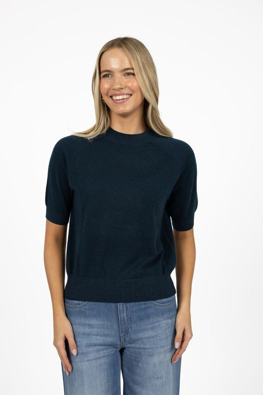 HUMIDITY LIFESTYLE AURORA TOP - DEEP SEA