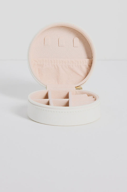 HUMBLE + HEART JEWELLERY TRAVEL CASE - WHITE
