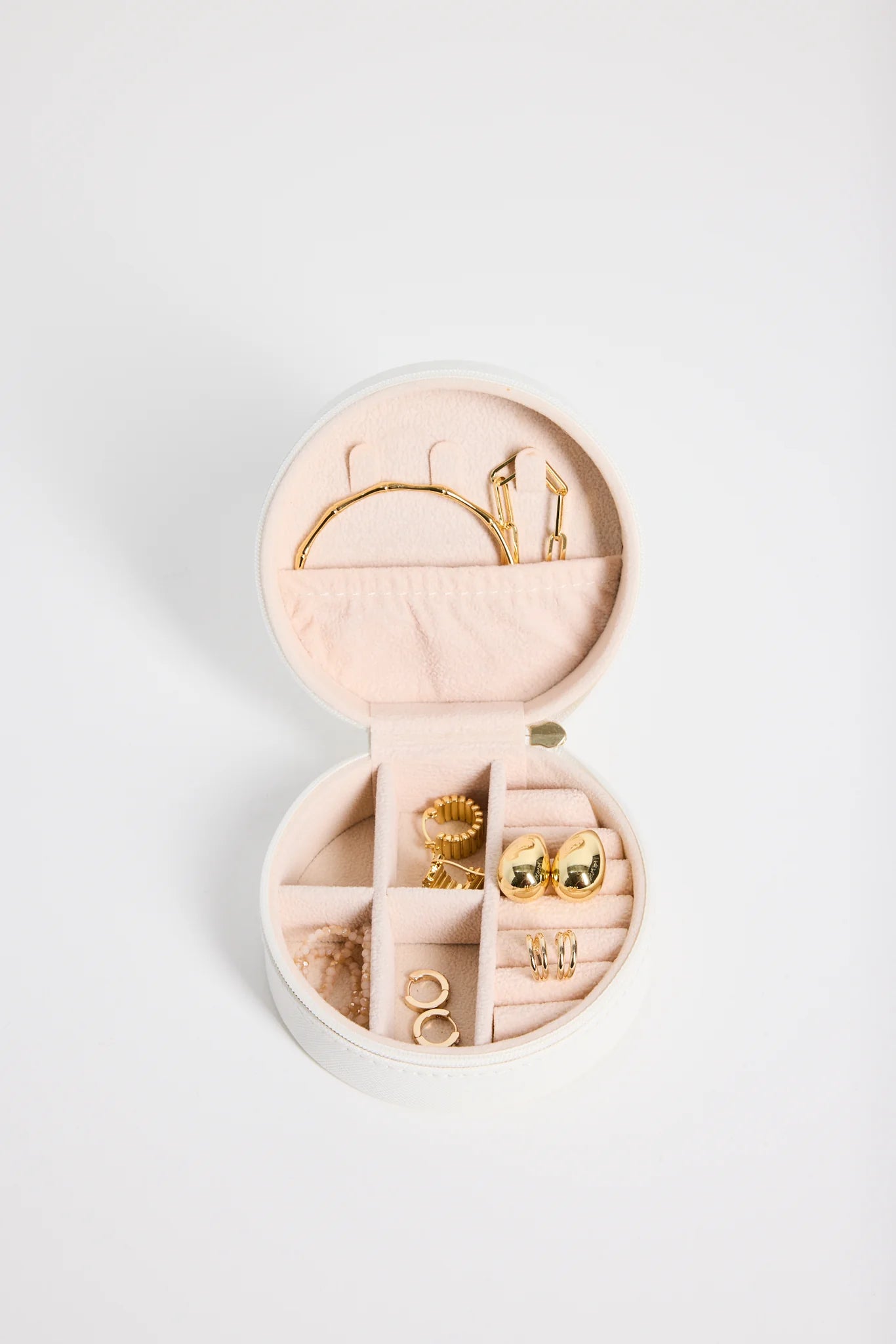 HUMBLE + HEART JEWELLERY TRAVEL CASE - WHITE