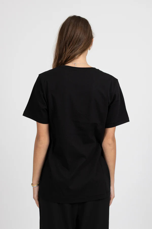 FEDERATION RUSH TEE - LOVE ANIMALS - BLACK
