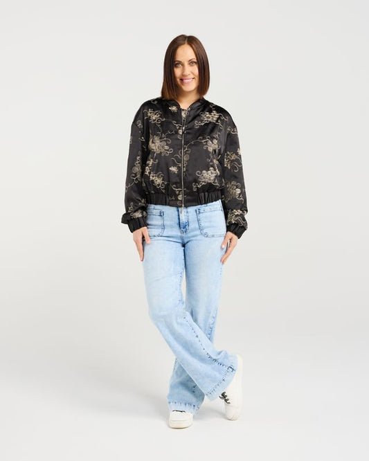 ZAFINA RAVEN JACKET - GILDED BLOOM