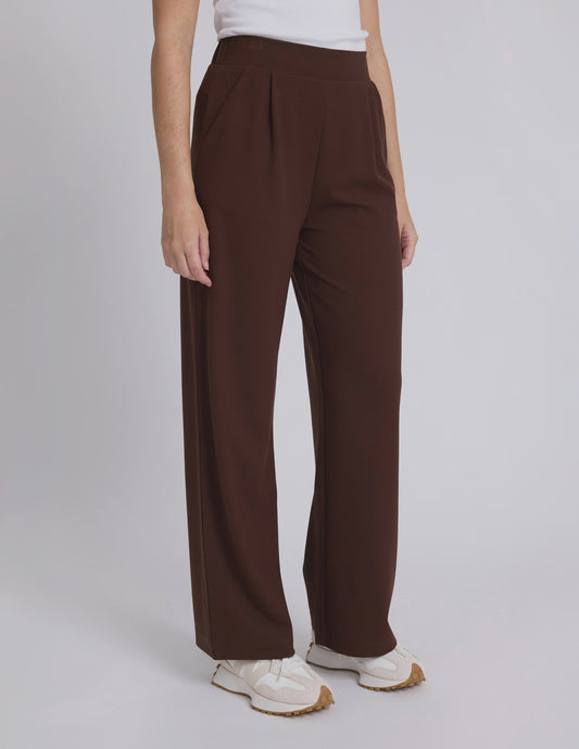 STELLA & GEMMA RIA PANT - CHOCOLATE