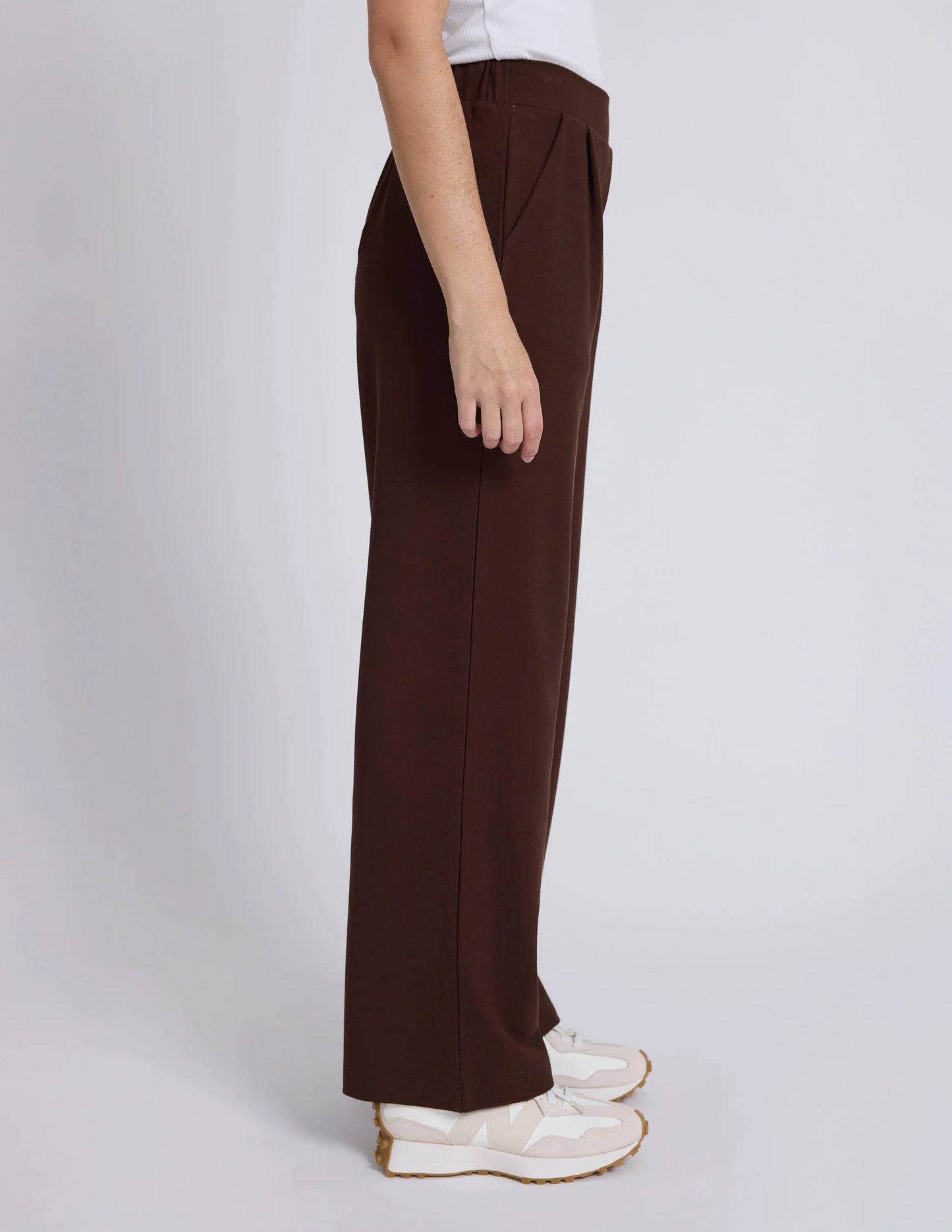 STELLA & GEMMA RIA PANT - CHOCOLATE