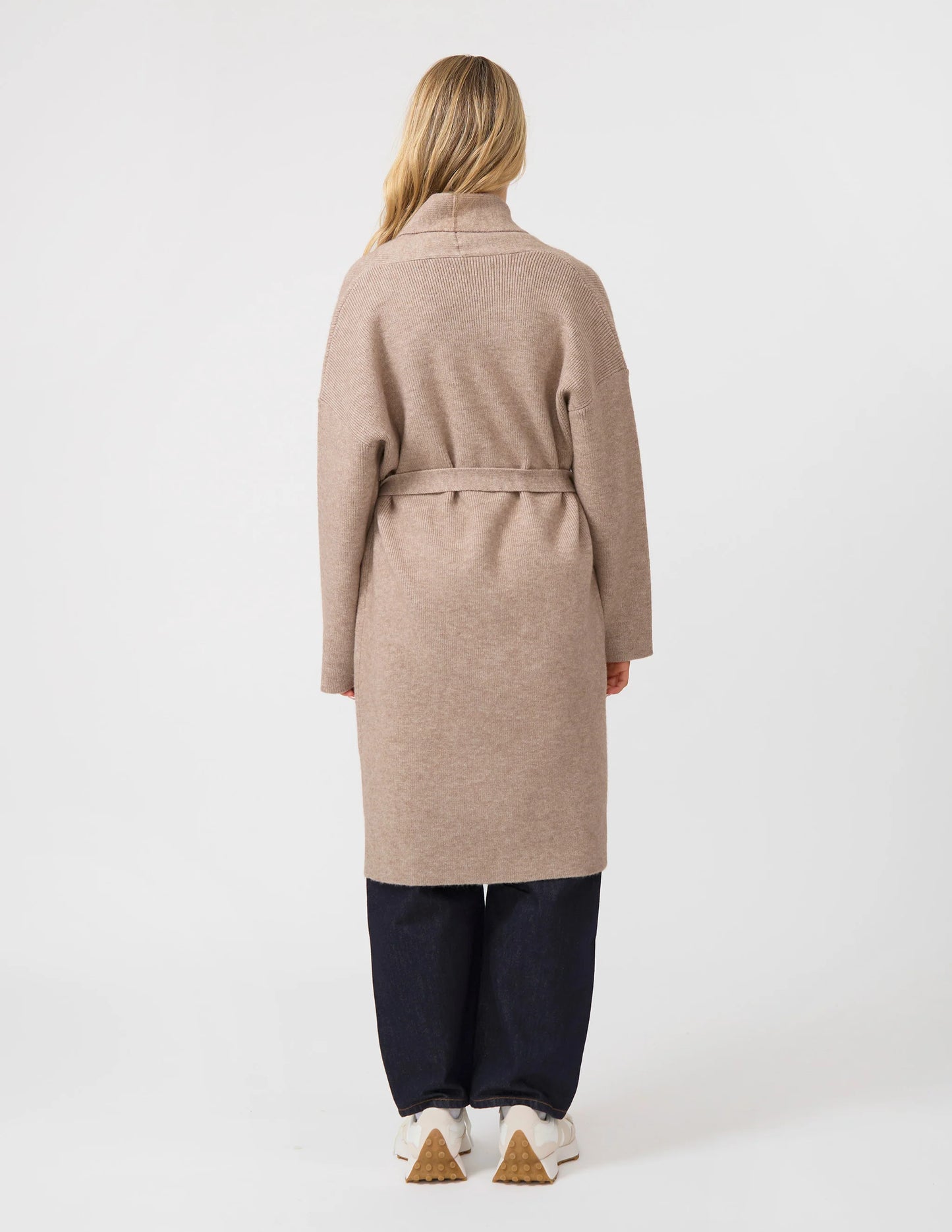 STELLA & GEMMA MIA CARDIGAN - OAT MARLE