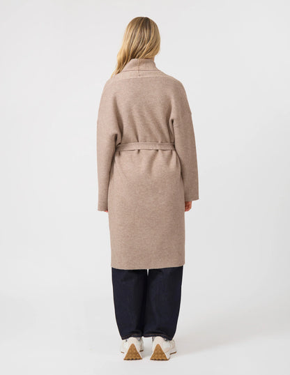 STELLA & GEMMA MIA CARDIGAN - OAT MARLE