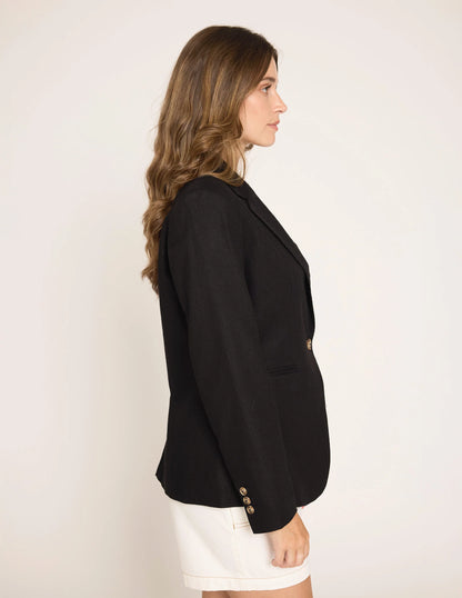 STELLA & GEMMA ARIA BLAZER - BLACK