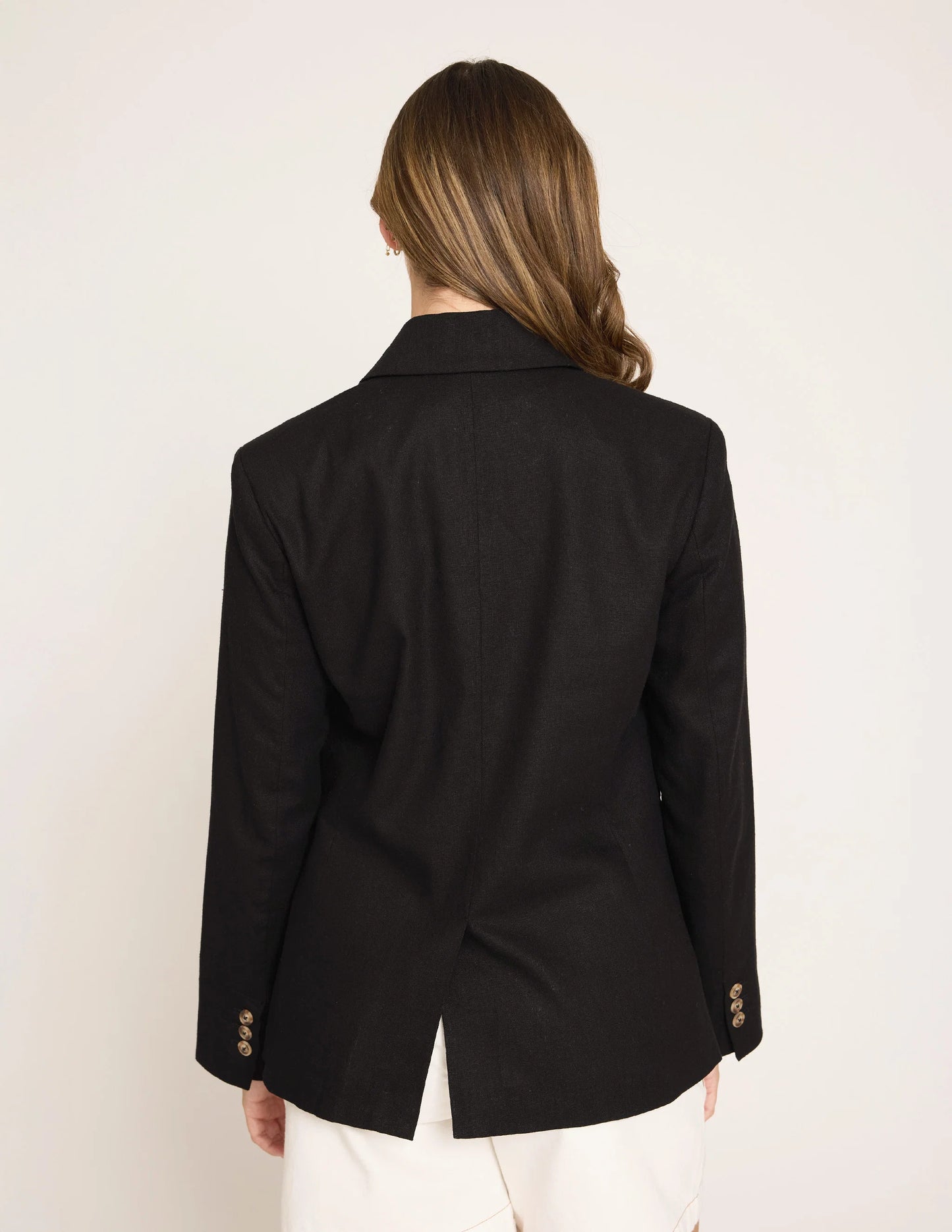 STELLA & GEMMA ARIA BLAZER - BLACK