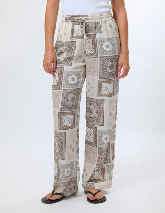 STELLA & GEMMA FLEUR PANT - TUSCAN TILE
