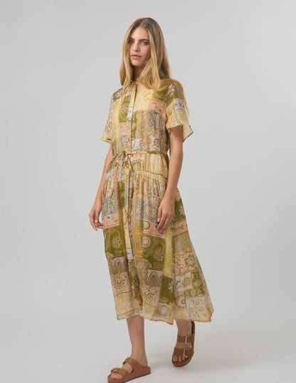 STELLA & GEMMA JENNA DRESS - PETAL TAPESTRY